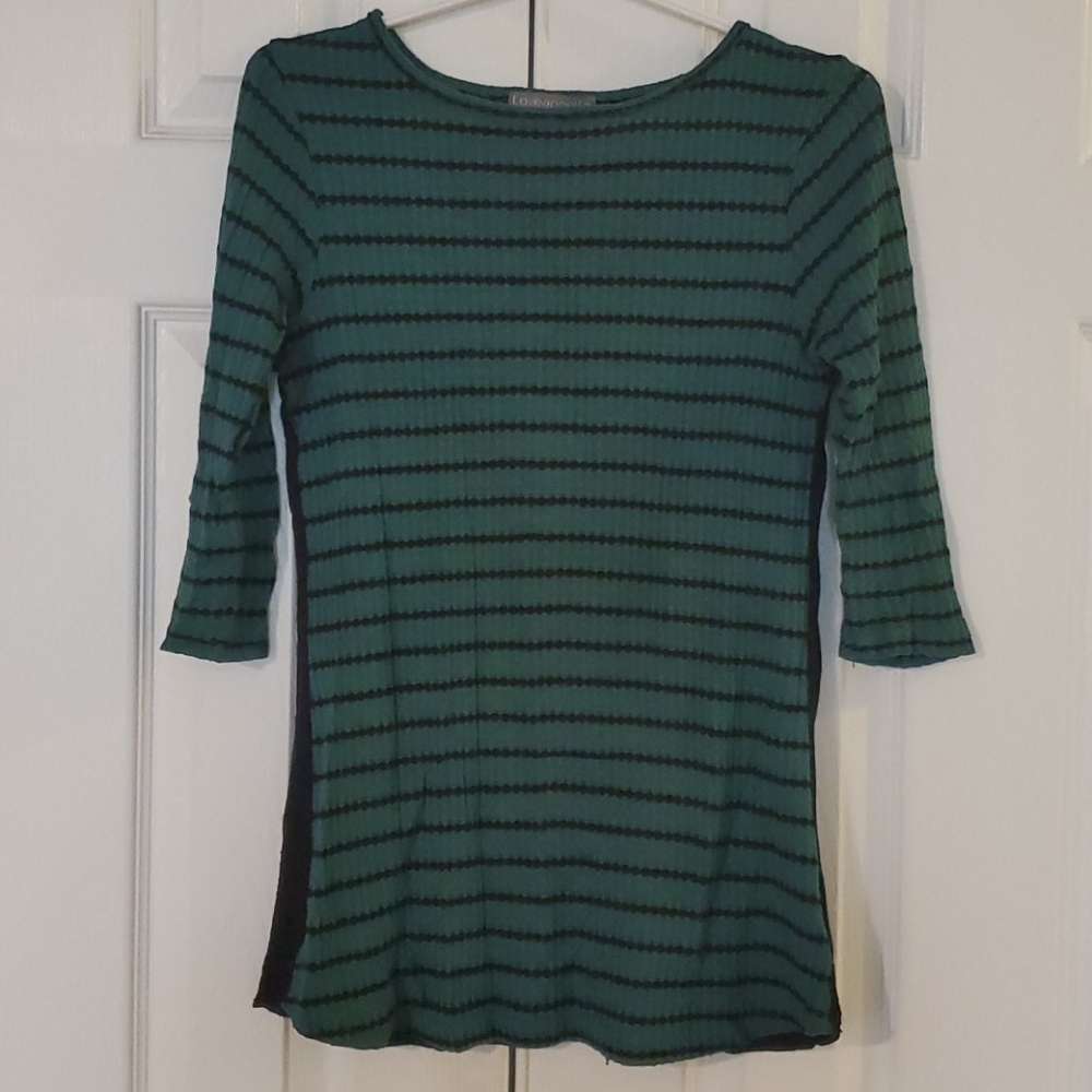 Loveappella Lace Back Top